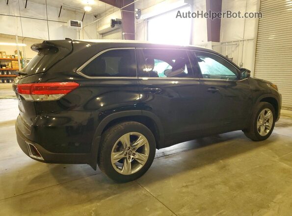 5TDDZRFH0JS812714 2018 TOYOTA HIGHLANDER Black Trasero derecho