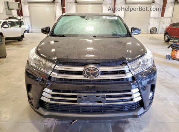 5TDDZRFH0JS812714 2018 TOYOTA HIGHLANDER Black Vista frontal
