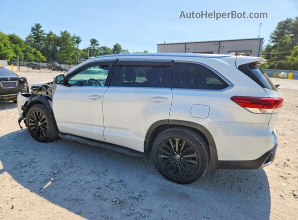 5TDDZRFH0JS827567 2018 TOYOTA HIGHLANDER White Задня ліва чверть