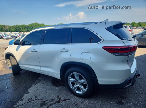 5TDDZRFH0JS860083 2018 TOYOTA HIGHLANDER White Հետևի ձախ