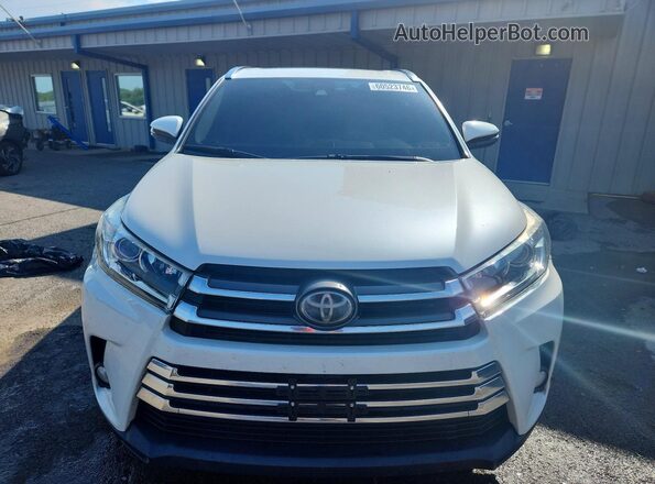 5TDDZRFH0JS860083 2018 TOYOTA HIGHLANDER White Դիմացի տեսք