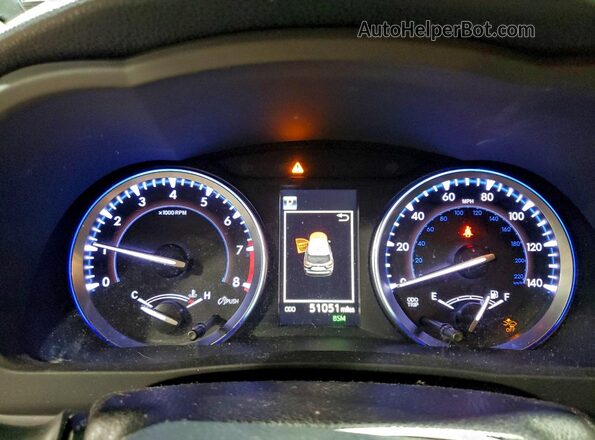 5TDDZRFH2JS843771 2018 TOYOTA HIGHLANDER Burgundy Widok zestawu wskaźników