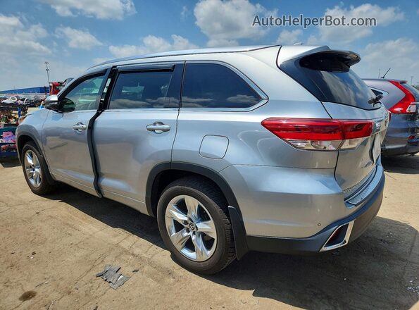 5TDDZRFH2KS927008 2019 TOYOTA HIGHLANDER Silver Rear left