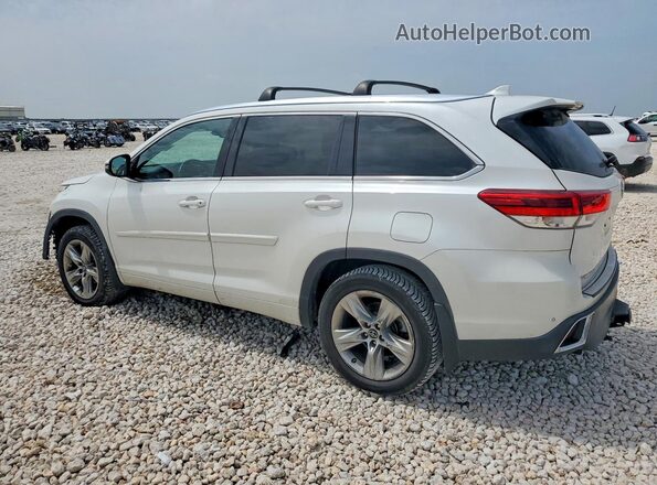 5TDDZRFH2KS950689 2019 TOYOTA HIGHLANDER White Rear left