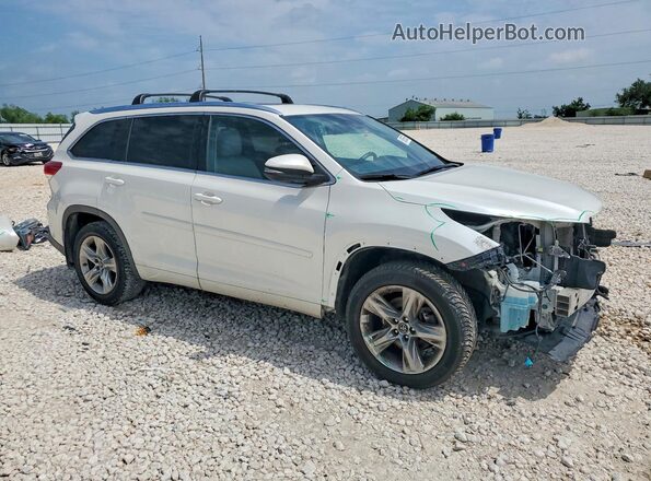 5TDDZRFH2KS950689 2019 TOYOTA HIGHLANDER White Front right