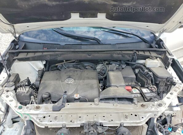 5TDDZRFH2KS950689 2019 TOYOTA HIGHLANDER White Engine compartment view