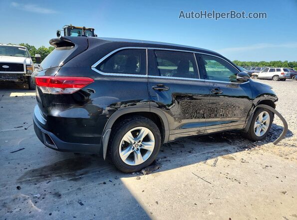 5TDDZRFH3HS389363 2017 TOYOTA HIGHLANDER Black Trasero derecho