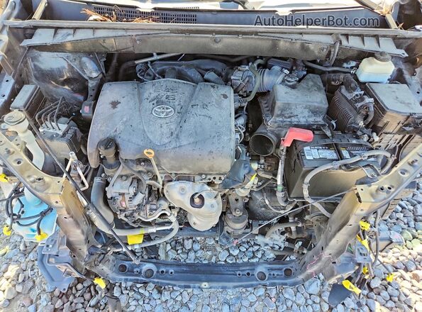 5TDDZRFH3HS389363 2017 TOYOTA HIGHLANDER Black Vista del compartimento del motor