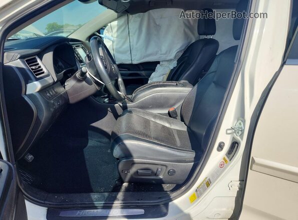 5TDDZRFH3HS456141 2017 TOYOTA HIGHLANDER White Սալոնի դիմացի տեսք
