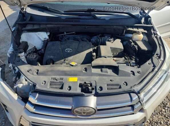 5TDDZRFH3HS456141 2017 TOYOTA HIGHLANDER White Շարժիչի բաժամունքի տեսք