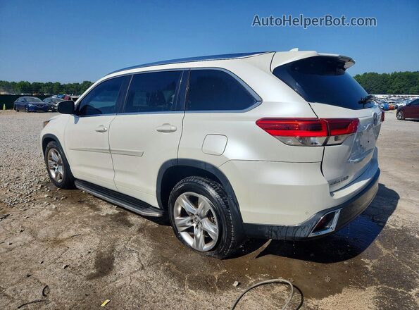 5TDDZRFH3HS456141 2017 TOYOTA HIGHLANDER White Հետևի ձախ