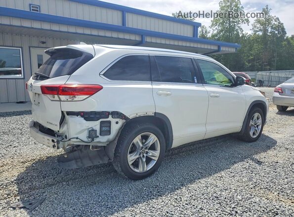 5TDDZRFH3JS882353 2018 TOYOTA HIGHLANDER White Trasero derecho