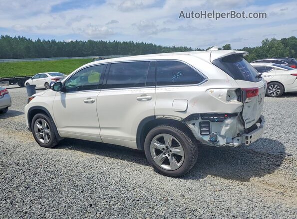 5TDDZRFH3JS882353 2018 TOYOTA HIGHLANDER White Trasero izquierdo