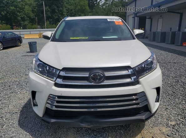 5TDDZRFH3JS882353 2018 TOYOTA HIGHLANDER White Vista frontal