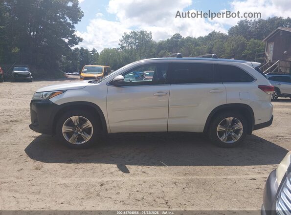 5TDDZRFH3JS894325 2018 TOYOTA HIGHLANDER White Панорамний вид салону 360°