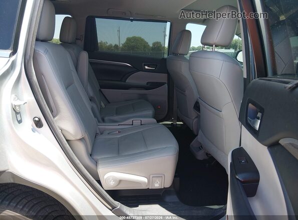 5TDDZRFH4HS397326 2017 TOYOTA HIGHLANDER Gray Vista de la etiqueta del VIN
