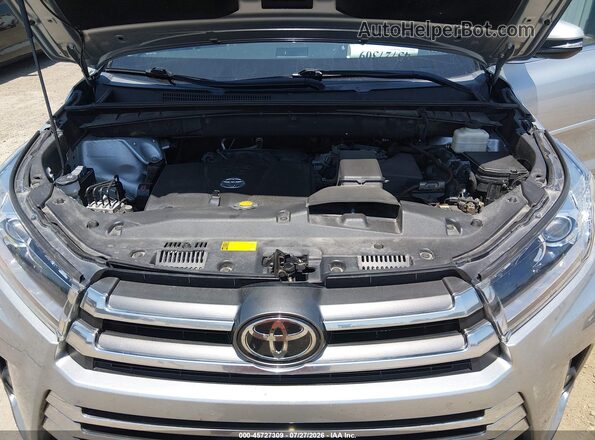 5TDDZRFH4HS397326 2017 TOYOTA HIGHLANDER Gray Vista trasera