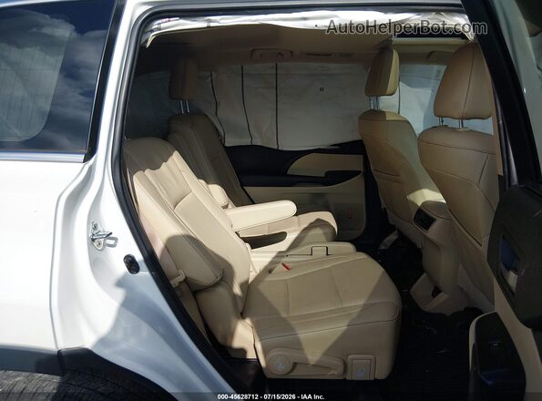5TDDZRFH4HS410253 2017 TOYOTA HIGHLANDER White Vista de la etiqueta del VIN