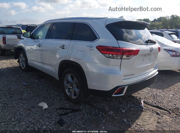 5TDDZRFH4HS410253 2017 TOYOTA HIGHLANDER White Trasero izquierdo