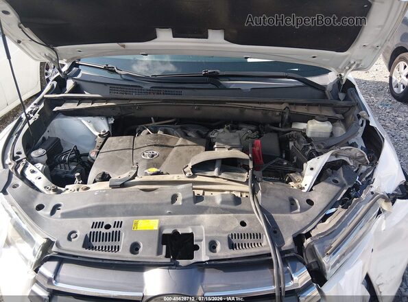 5TDDZRFH4HS410253 2017 TOYOTA HIGHLANDER White Vista trasera
