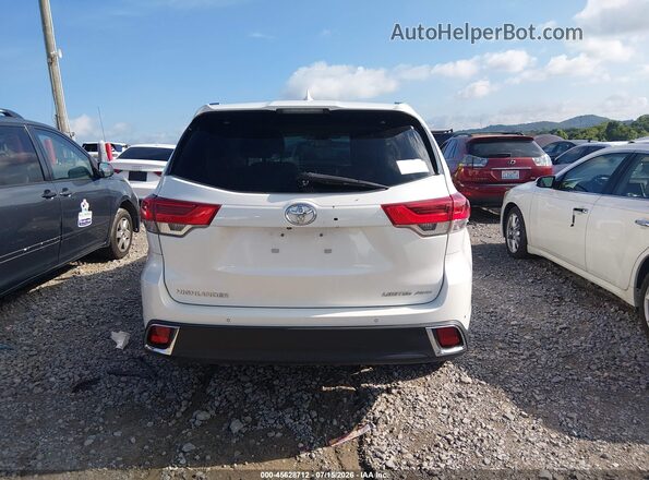 5TDDZRFH4HS410253 2017 TOYOTA HIGHLANDER White 