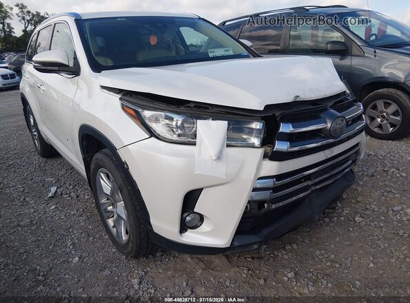 5TDDZRFH4HS410253 2017 TOYOTA HIGHLANDER White 