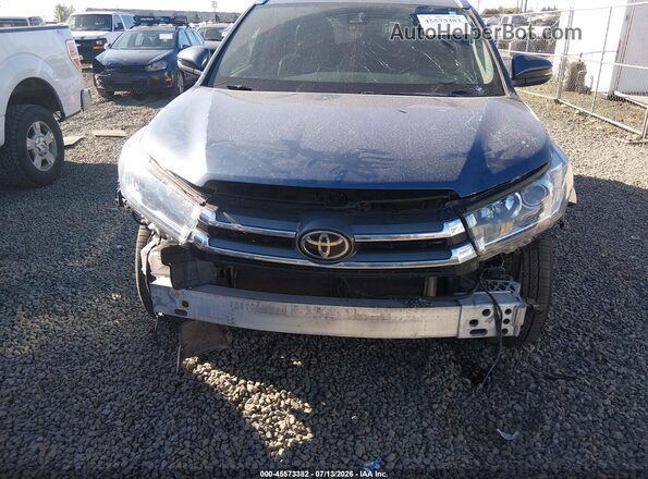 5TDDZRFH4JS828074 2018 TOYOTA HIGHLANDER Gray Vista frontal