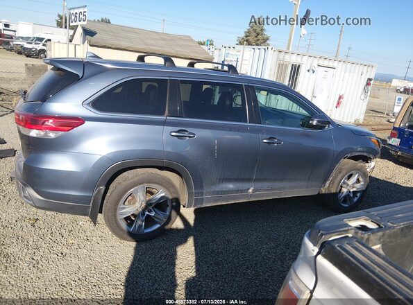 5TDDZRFH4JS828074 2018 TOYOTA HIGHLANDER Gray Vista interior de 360 grados