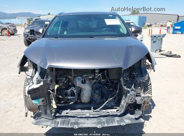 5TDDZRFH4JS910628 2018 TOYOTA HIGHLANDER Gray Vista interior trasera