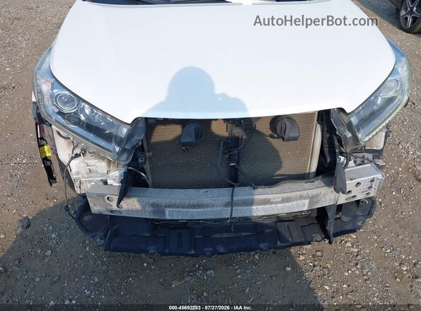 5TDDZRFH4KS980194 2019 TOYOTA HIGHLANDER White Դիմացի տեսք