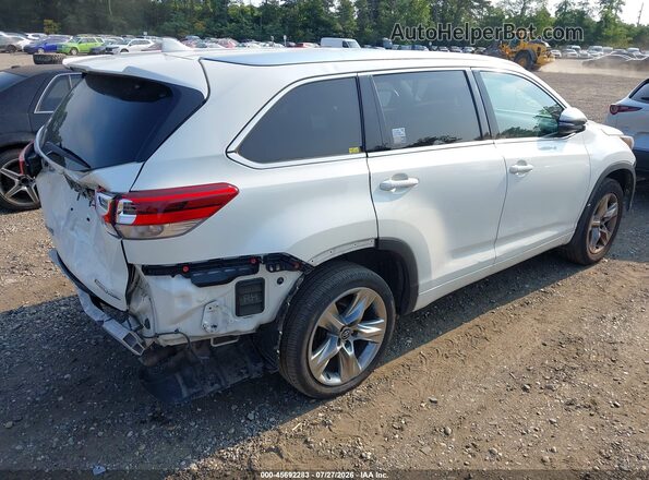 5TDDZRFH4KS980194 2019 TOYOTA HIGHLANDER White Հետևի աջ