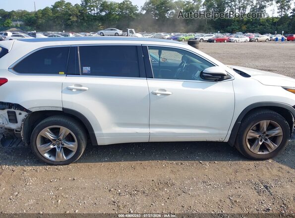 5TDDZRFH4KS980194 2019 TOYOTA HIGHLANDER White Սալոնի հետևի տեսք