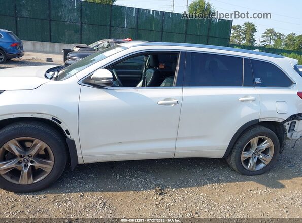 5TDDZRFH4KS980194 2019 TOYOTA HIGHLANDER White Սալոնի 360 աստիճան տեսք