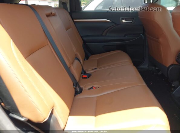 5TDDZRFH5JS858457 2018 TOYOTA HIGHLANDER Black Vista de la etiqueta del VIN
