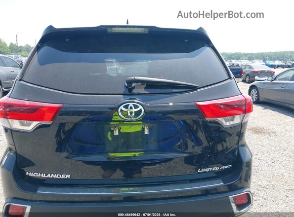 5TDDZRFH5JS858457 2018 TOYOTA HIGHLANDER Black 