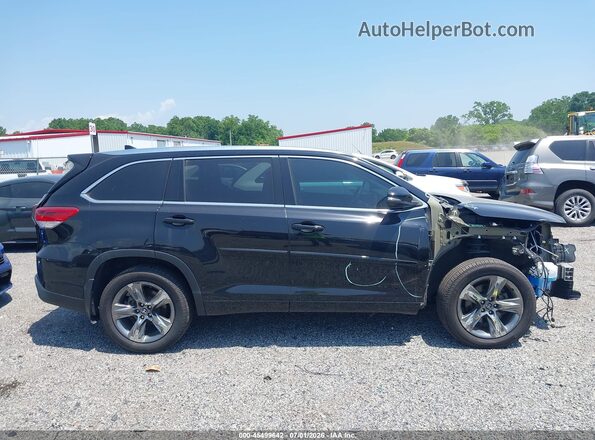 5TDDZRFH5JS858457 2018 TOYOTA HIGHLANDER Black Vista interior de 360 grados