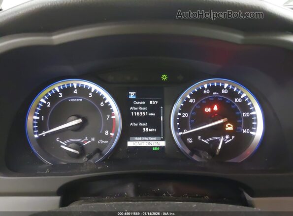 5TDDZRFH6HS420167 2017 TOYOTA HIGHLANDER White Widok tylnych siedzeń