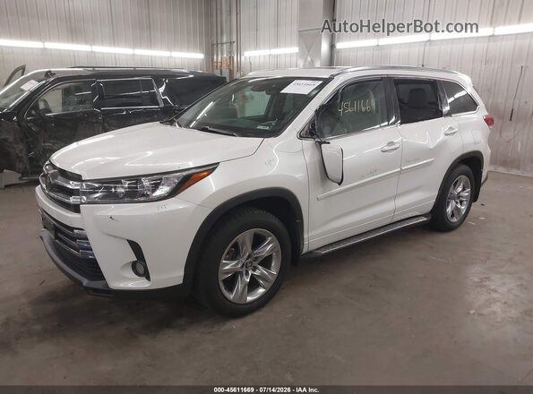 5TDDZRFH6HS420167 2017 TOYOTA HIGHLANDER White Przód lewy
