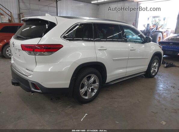 5TDDZRFH6HS420167 2017 TOYOTA HIGHLANDER White Tył prawy