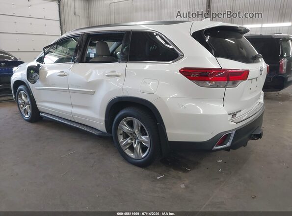 5TDDZRFH6HS420167 2017 TOYOTA HIGHLANDER White Tył lewy