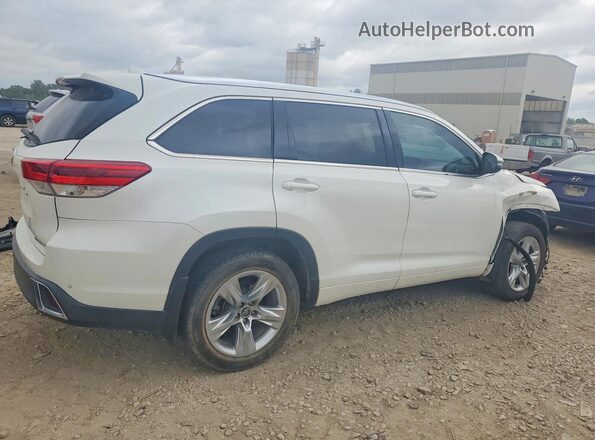 5TDDZRFH6HS465545 2017 TOYOTA HIGHLANDER White Tył prawy