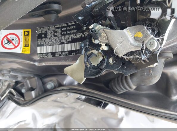 5TDDZRFH6HS480367 2017 TOYOTA HIGHLANDER Gray Շարժիչի բաժամունքի տեսք