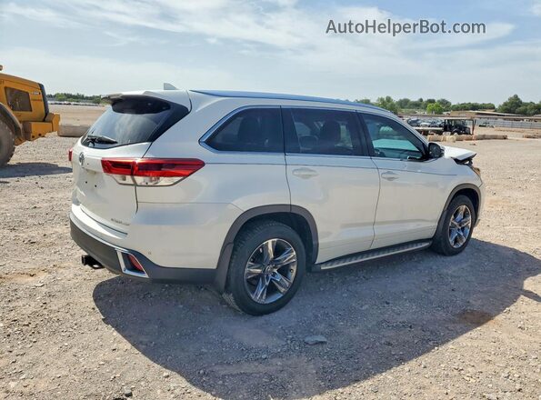 5TDDZRFH6JS861805 2018 TOYOTA HIGHLANDER White Trasero derecho