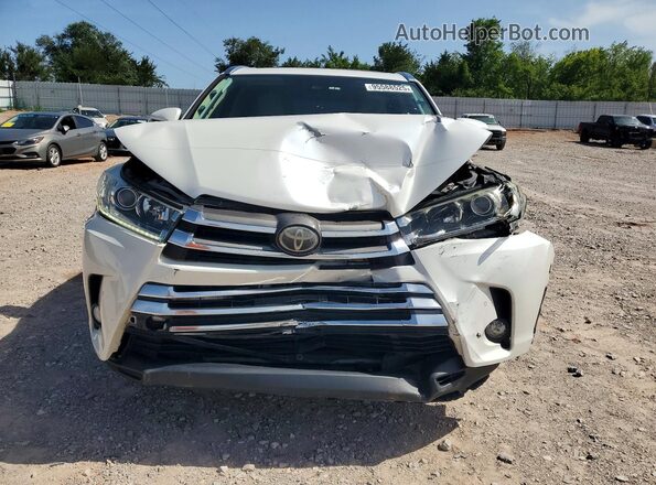 5TDDZRFH6JS861805 2018 TOYOTA HIGHLANDER White Vista frontal