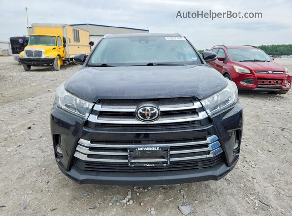 5TDDZRFH6KS700632 2019 TOYOTA HIGHLANDER Black Widok z przodu