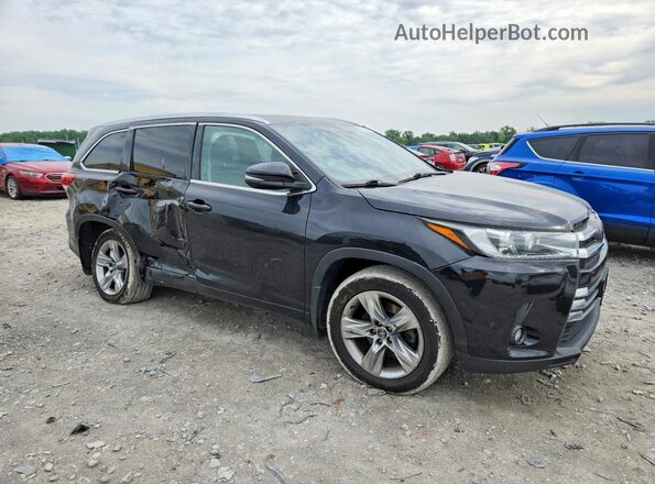 5TDDZRFH6KS700632 2019 TOYOTA HIGHLANDER Black Przód prawy