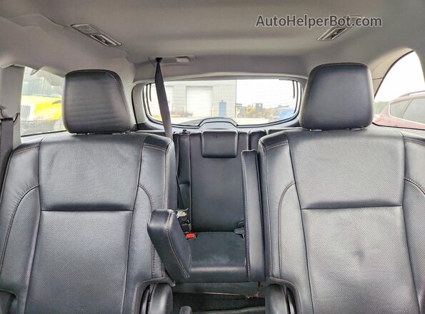 5TDDZRFH6KS700632 2019 TOYOTA HIGHLANDER Black Widok tylnych siedzeń