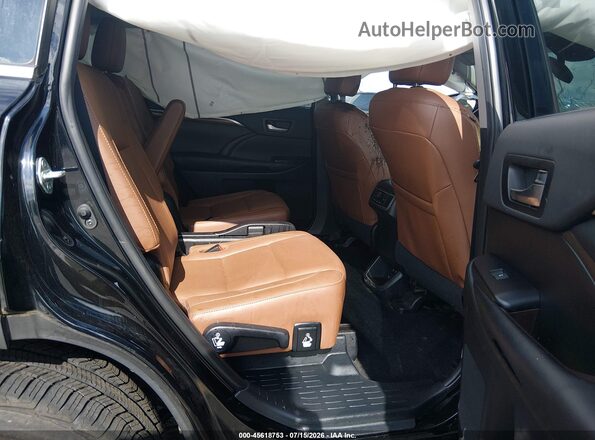 5TDDZRFH6KS722839 2019 TOYOTA HIGHLANDER Black Widok naklejki z numerem VIN