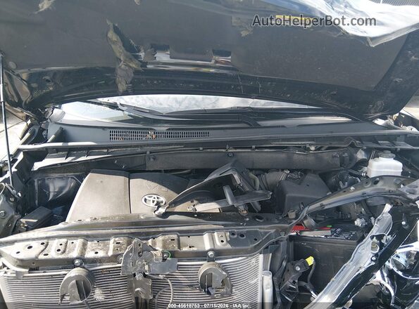5TDDZRFH6KS722839 2019 TOYOTA HIGHLANDER Black Widok z tyłu