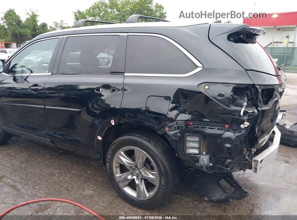 5TDDZRFH7HS436006 2017 TOYOTA HIGHLANDER Black 